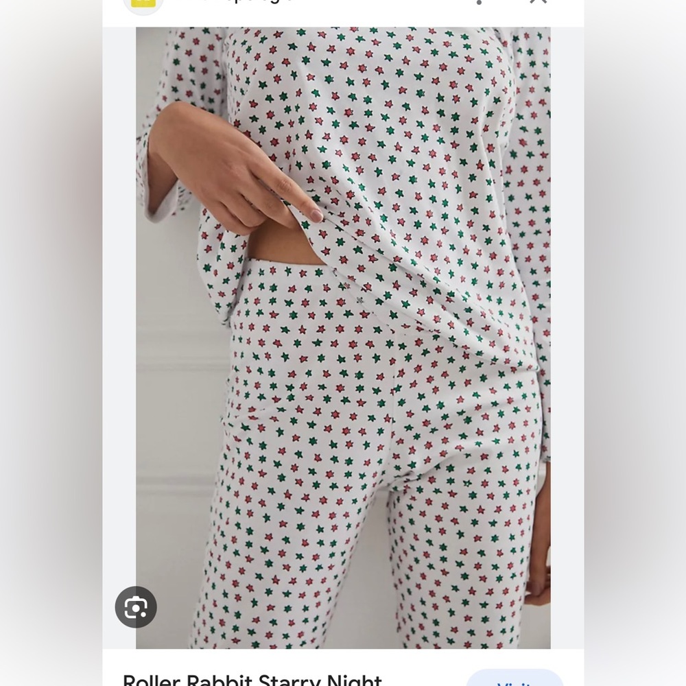 Roller Rabbit Starry Nights Pajama Pants size Xs